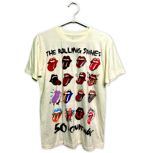 Official Rolling Stones ‘Fifty Years and Counting’ Anniversary 2013 Tour Shirt MD | Local Legends Cards & Collectibles