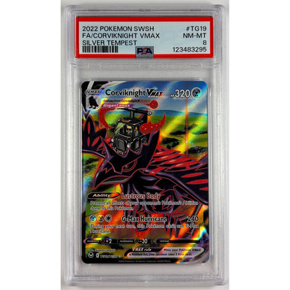 Corviknight VMAX Holo Ultra Rare TG19/TG30 PSA 8 NEAR MINT-MINT | Local Legends Cards & Collectibles