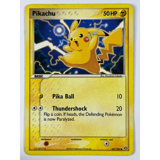 Pikachu Non Holo Common 60/106