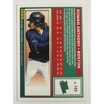 2025 Donruss Roman Anthony Rated Prospect Rocket Emoji