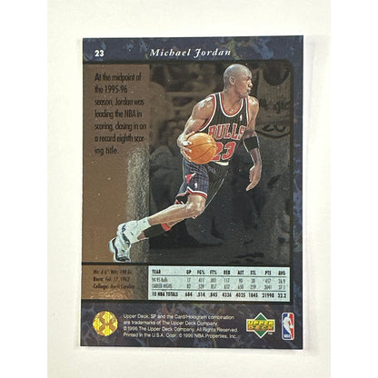 1996 Upper Deck SP Michael Jordan #23 | Local Legends Cards & Collectibles