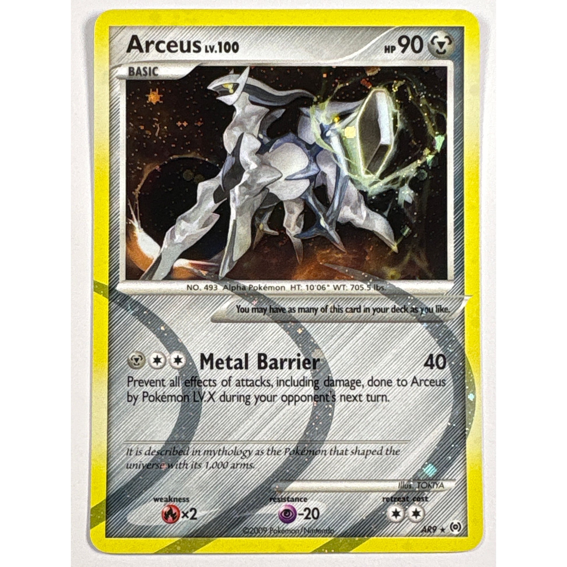Arceus LV.100 Holo Rare AR9 | Local Legends Cards & Collectibles