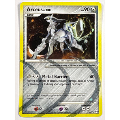 Arceus LV.100 Holo Rare AR9 | Local Legends Cards & Collectibles