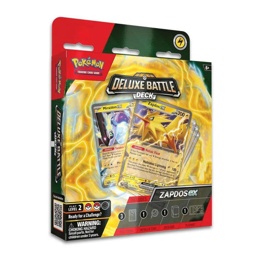 Pokémon Zapdos Ex Deluxe Battle Deck