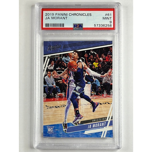 2019-20 Chronicles Ja Morant RC PSA 9 MINT