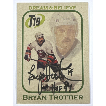 Call 2 Recycle Bryan Trottier Inscribed Autograph