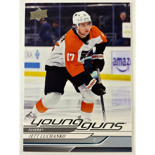 2024-25 Upper Deck Series 2 Jett Luchanko Young Guns