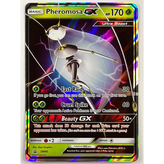 Pheromosa GX Full Art Holo Black Star Promo SM66