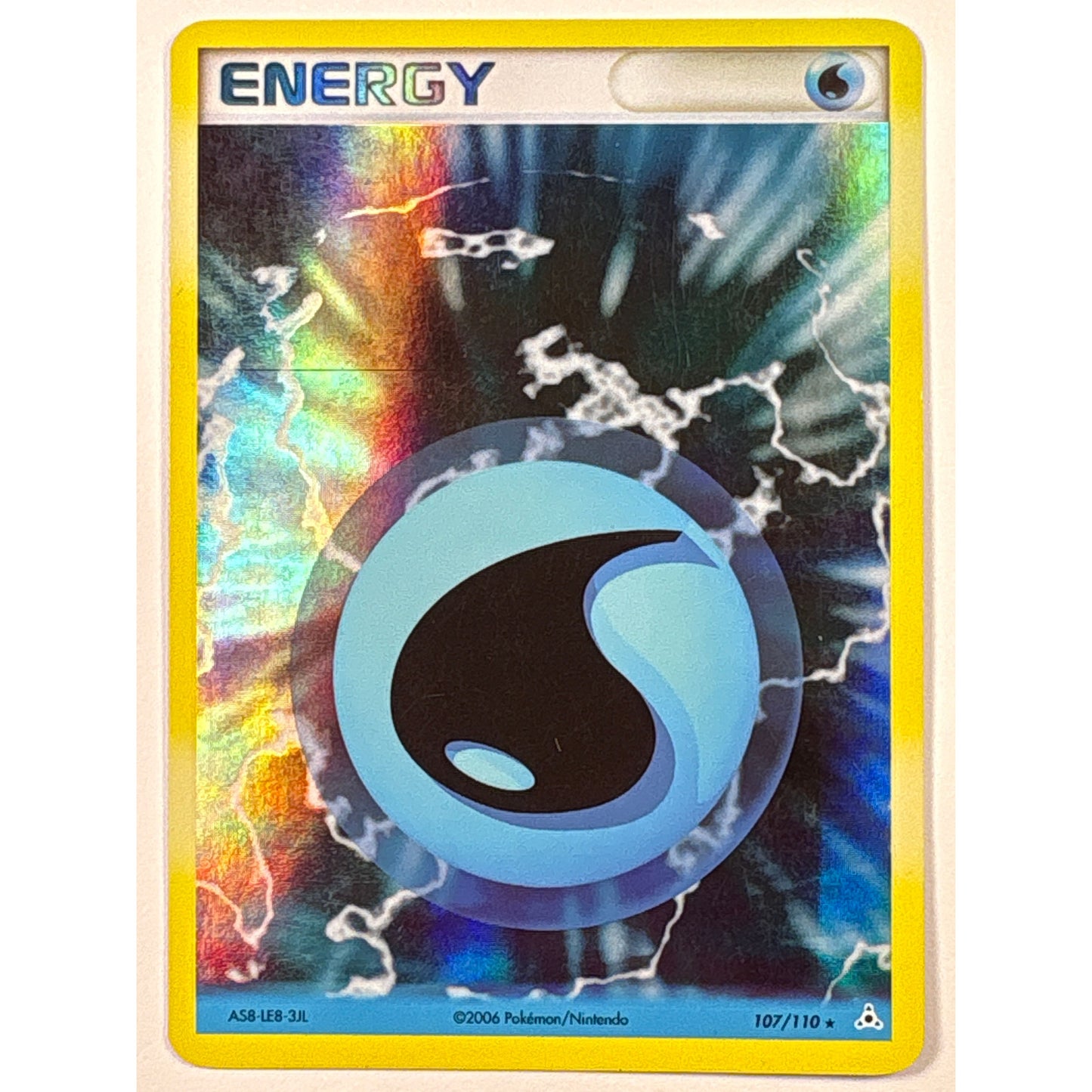 Water Energy Holo Rare 107/110