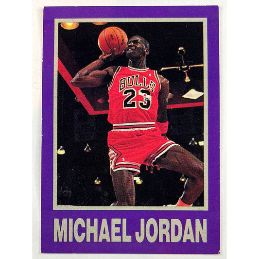 1990-91 Star Big League Michael Jordan Purple Border