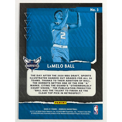 2020-21 Donruss Lamelo Ball Great Expectations RC