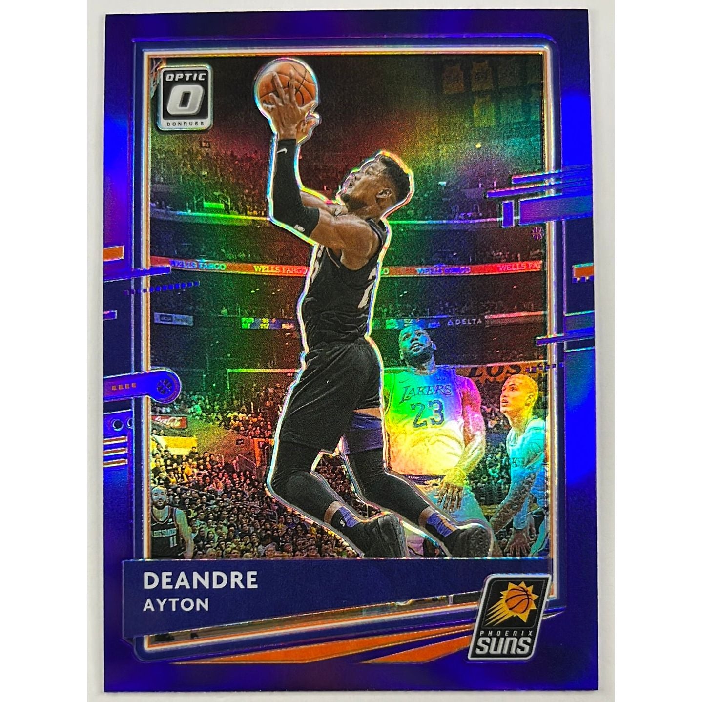 2020-21 Optic DeAndre Ayton Purple Holo Prizm