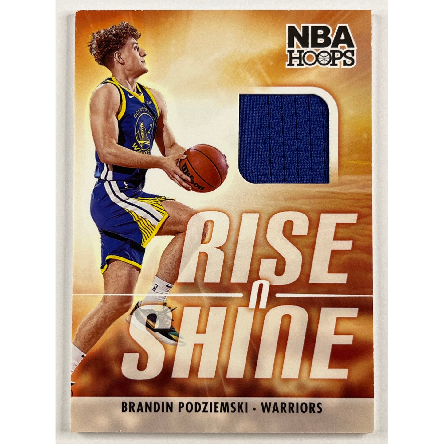 2023-24 Hoops Brandin Podziemski Rise N Shine