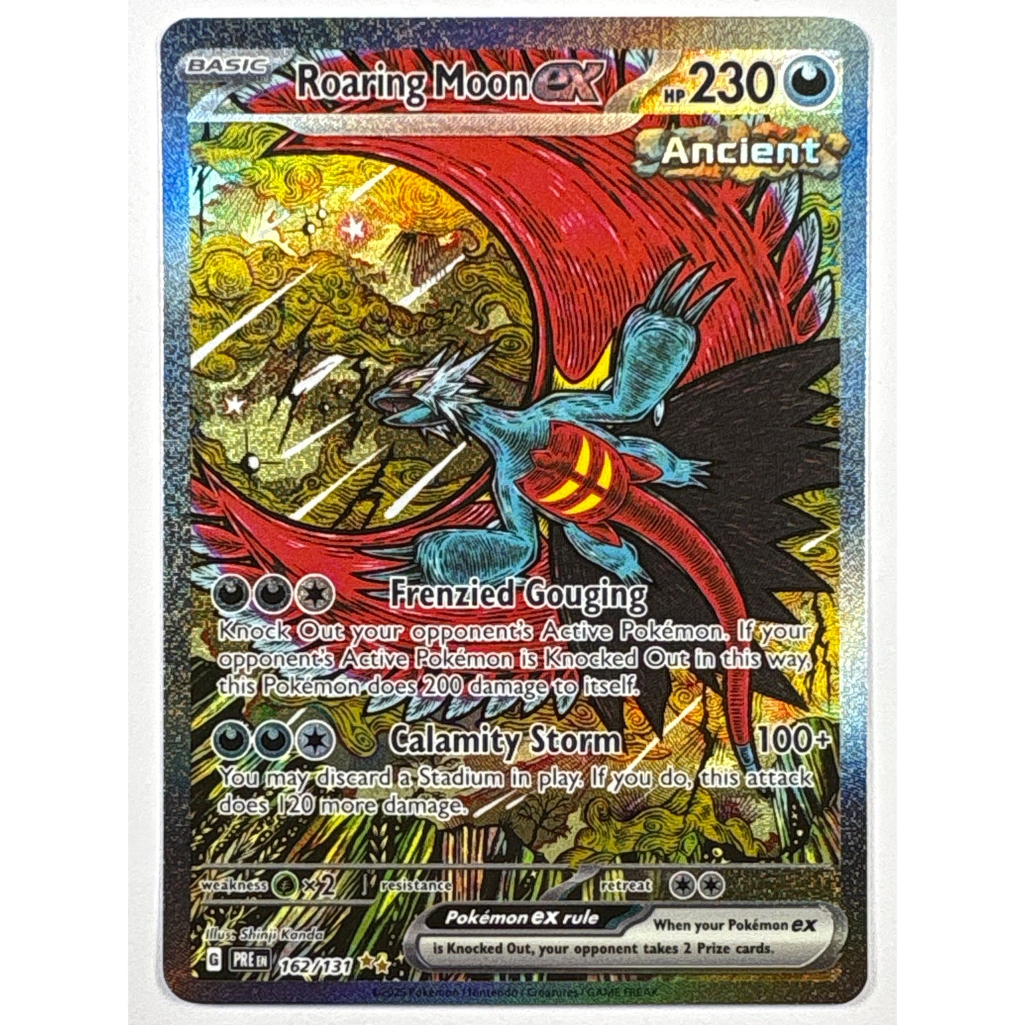 Roaring Moon EX Holo Special Illustration Rare 162/131 | Local Legends Cards & Collectibles