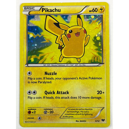 *Stamped Pikachu Holo Promo 5/12