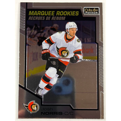 2020-21 O-Pee-Chee Josh Norris Marquee Rookies