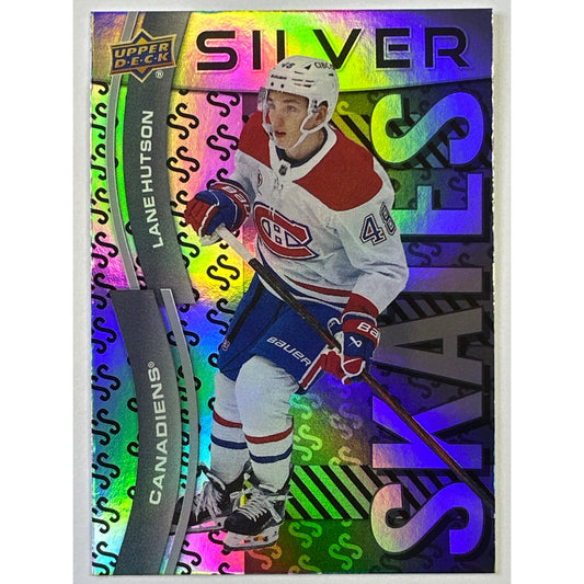 2024-25 Extended Series Lane Hutson Silver Skates RC