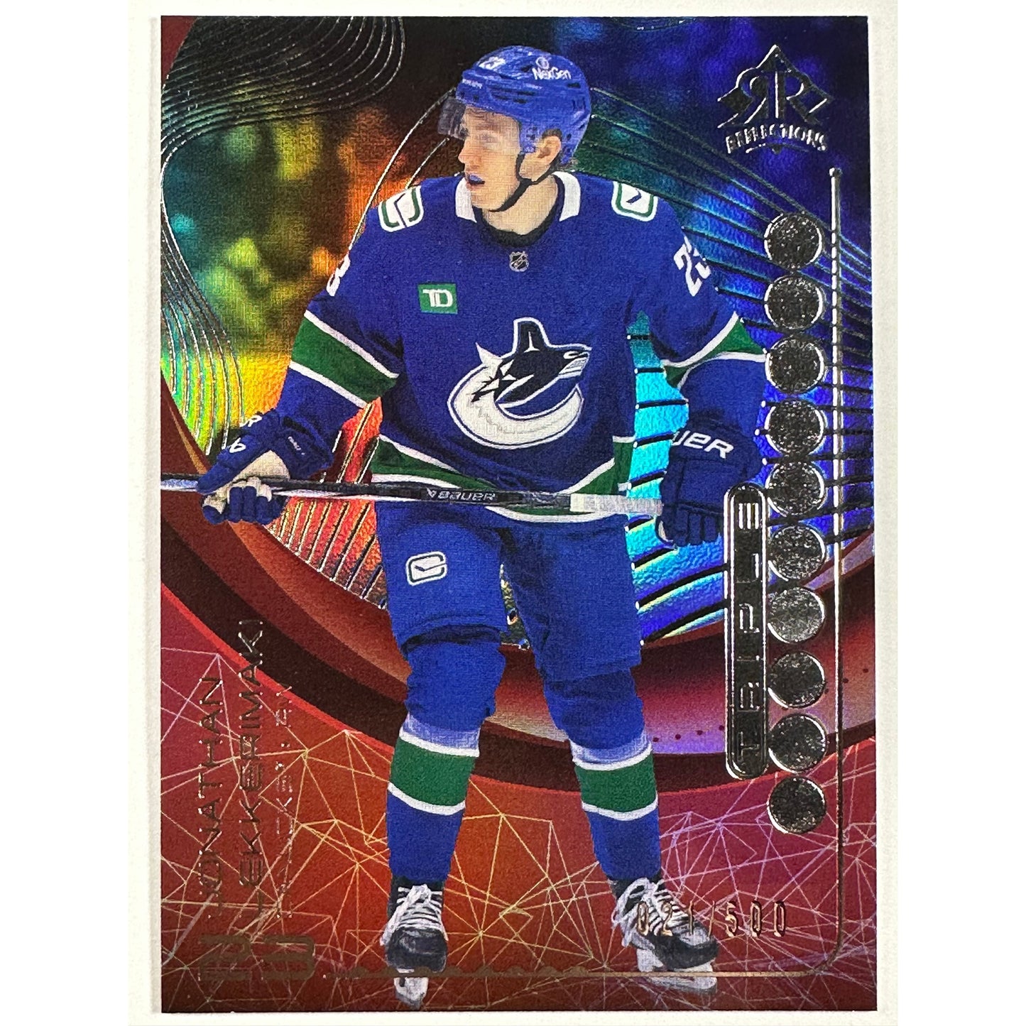 2024-25 Upper Deck Extended Series Jonathan Lekkerimaki Rookie Reflections /500