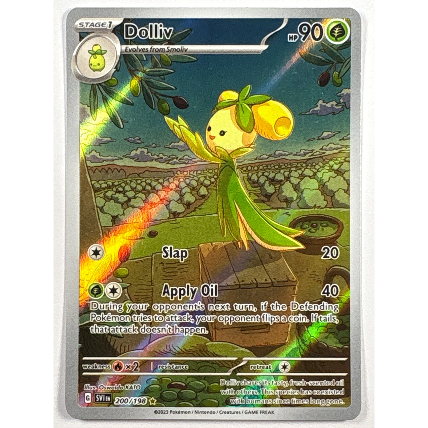 Dolliv Holo Illustration Rare 200/198