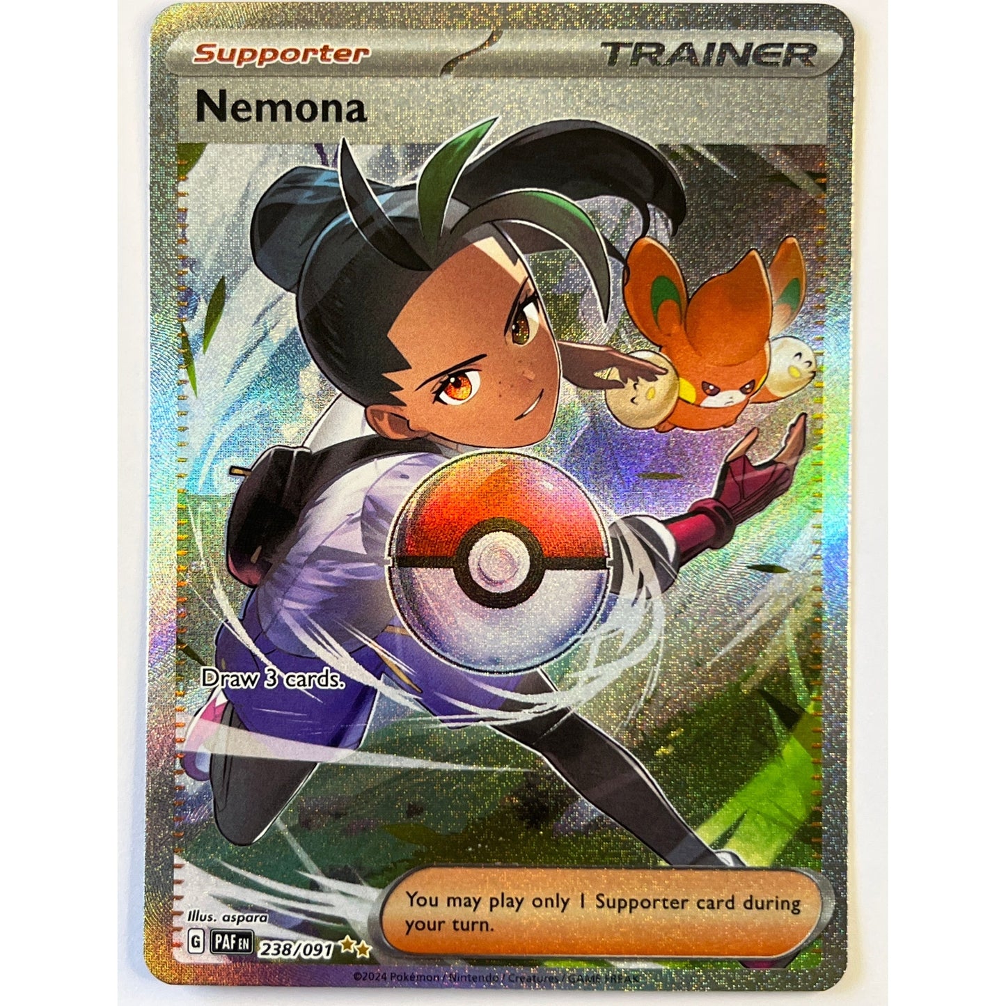 Nemona Holo Special Illustration Rare 238/091