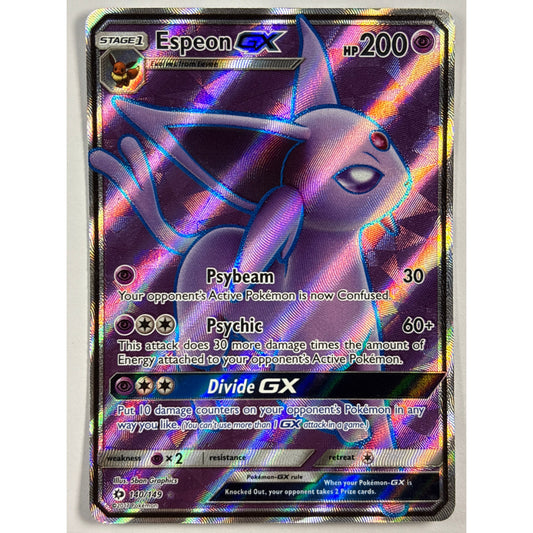 Espeon GX Holo Ultra Rare 140/149 | Local Legends Cards & Collectibles