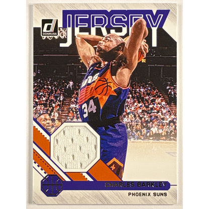2020-21 Donruss Charles Barkley Game Worn Jersey Patch | Local Legends Cards & Collectibles