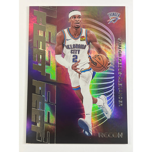 2023-24 Panini Shai Gilgeous-Alexander Fleet Feet