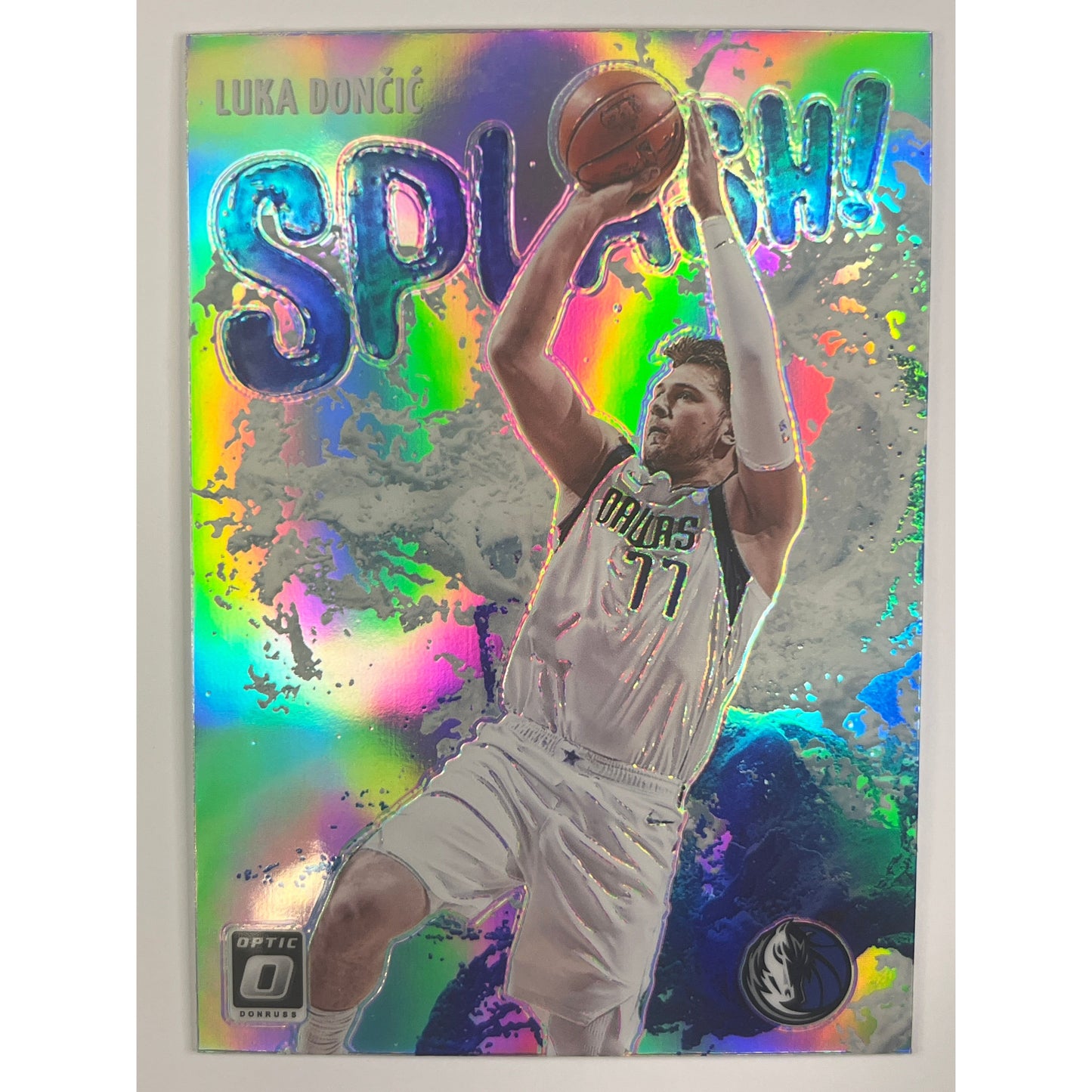 2021-22 Panini Donruss Luka Doncic Splash