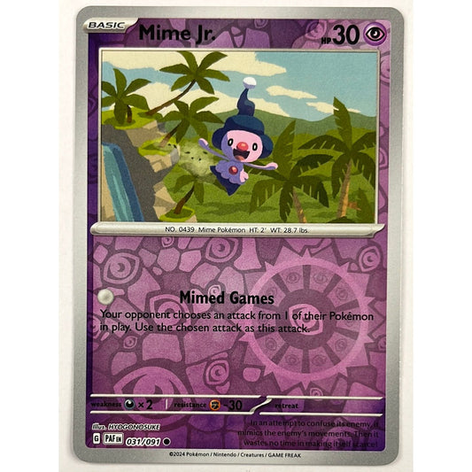 Mime Jr. Reverse Holo Common 31/91