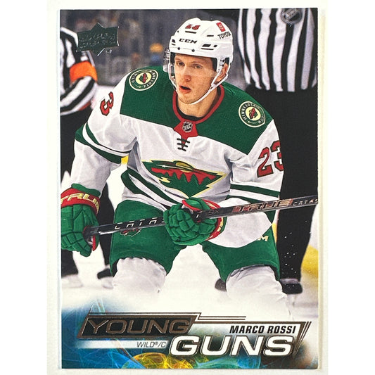 2022-23 Upper Deck Series 1 Marco Rossi Young Guns