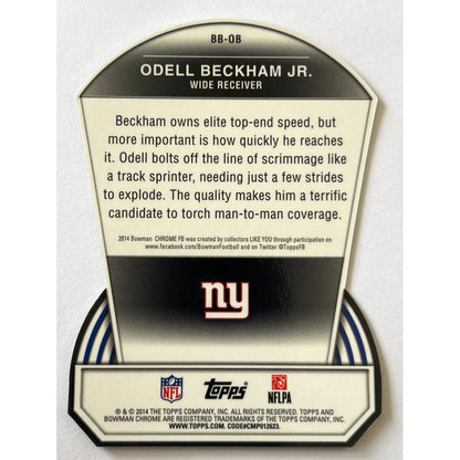 2014 Bowman Chrome Odell Beckham Jr. Bowman’s Best Rookie Refractor