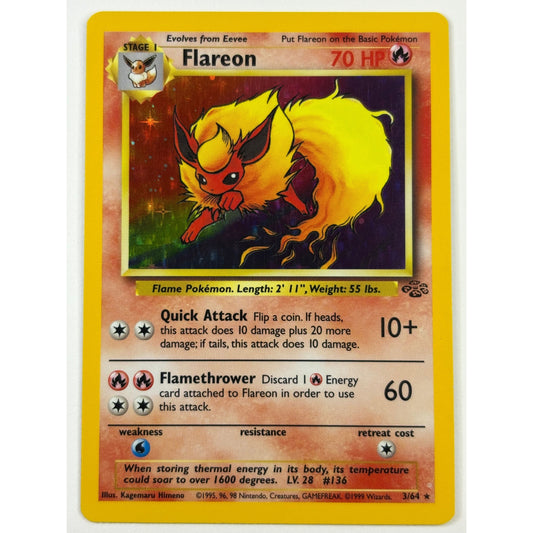 Flareon Holo Rare 3/64