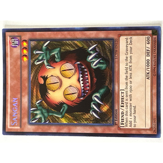 1st Edition Sangan Secret Rare LCYW-EN120