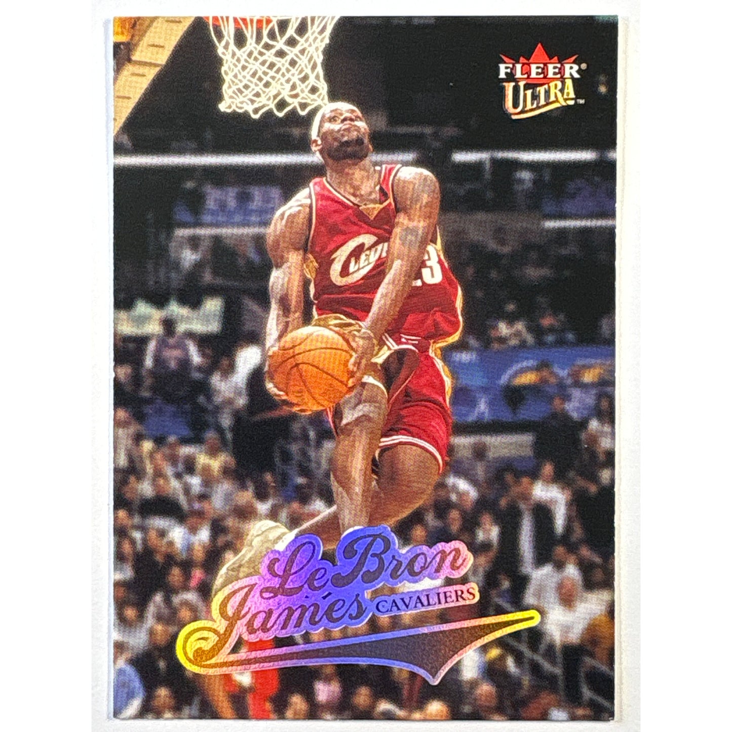 2004-05 Fleer Ultra LeBron James 2nd Year