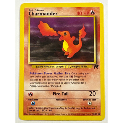 Charmander Non Holo Common 50/82