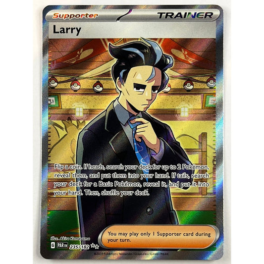 Larry Secret Rare Holo 235/182