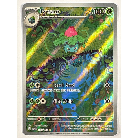 Ivysaur Holo Illustration Rare 167/165 | Local Legends Cards & Collectibles