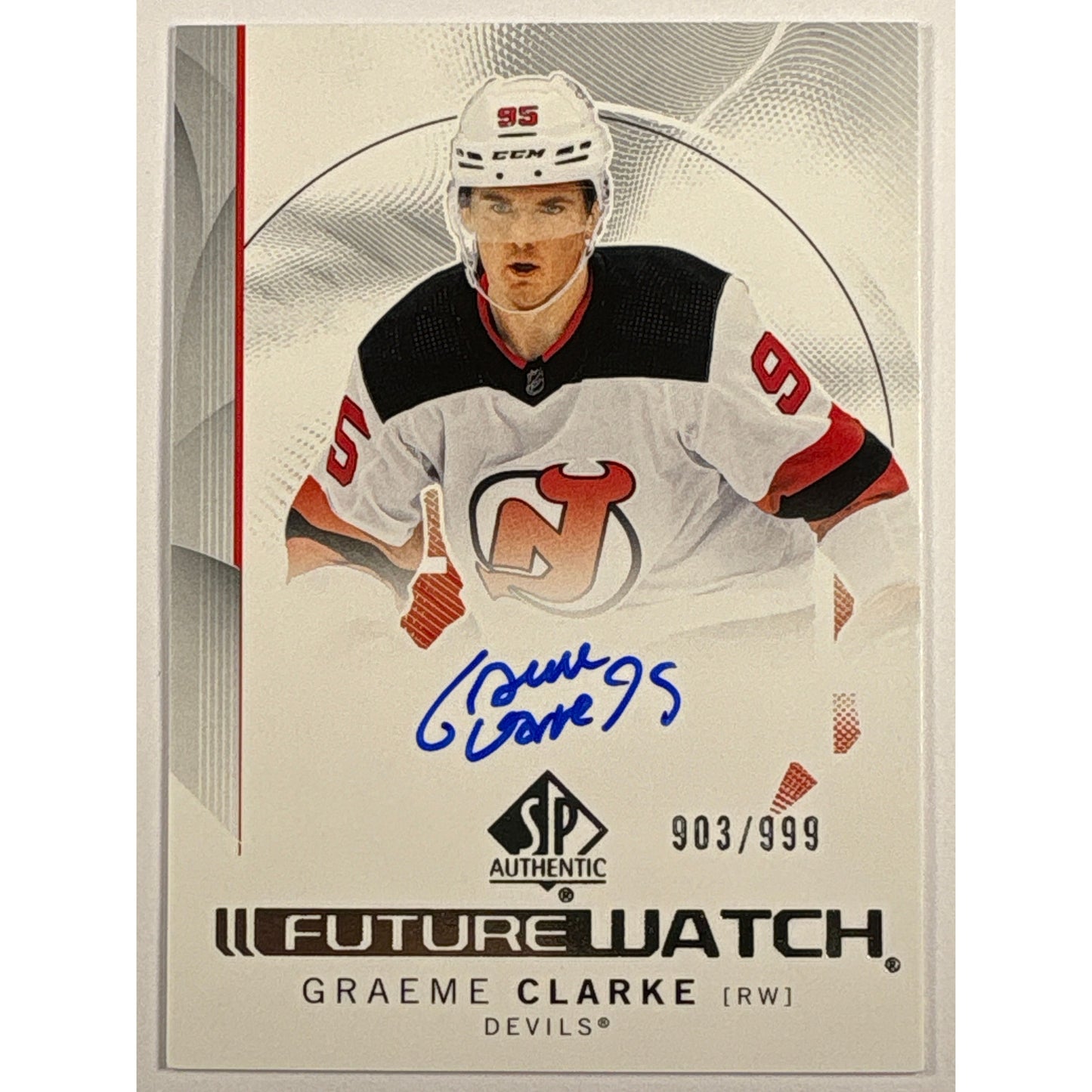 2024-25 SP Authentic Graeme Clarke Future Watch /999