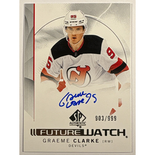 2024-25 SP Authentic Graeme Clarke Future Watch /999