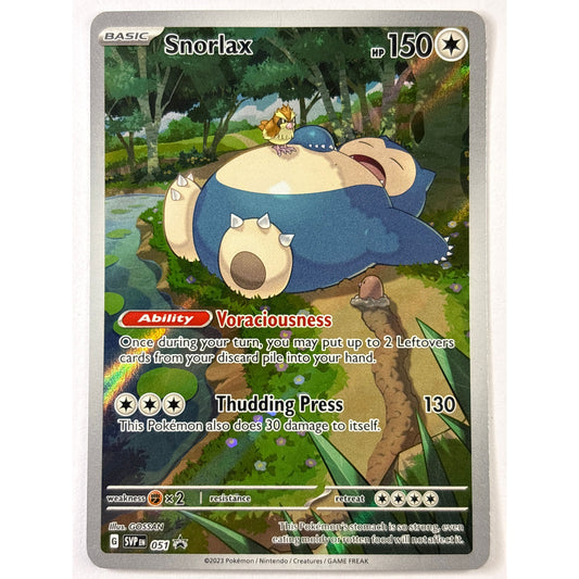 Snorlax Holo Black Star Promo 051