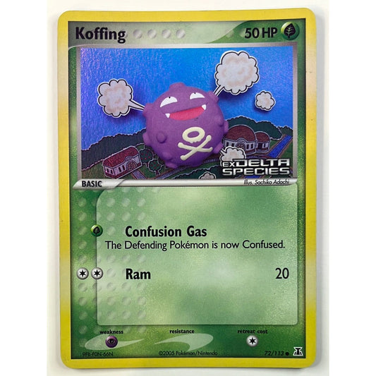 Koffing Holo STAMPED 72/113