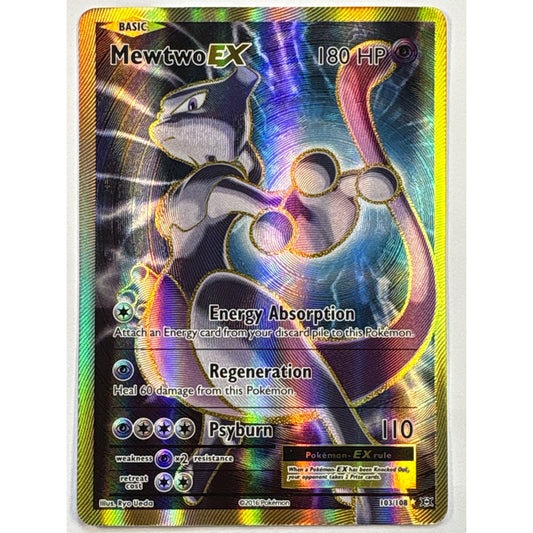 Mewtwo EX Holo Ultra Rare 103/108 | Local Legends Cards & Collectibles