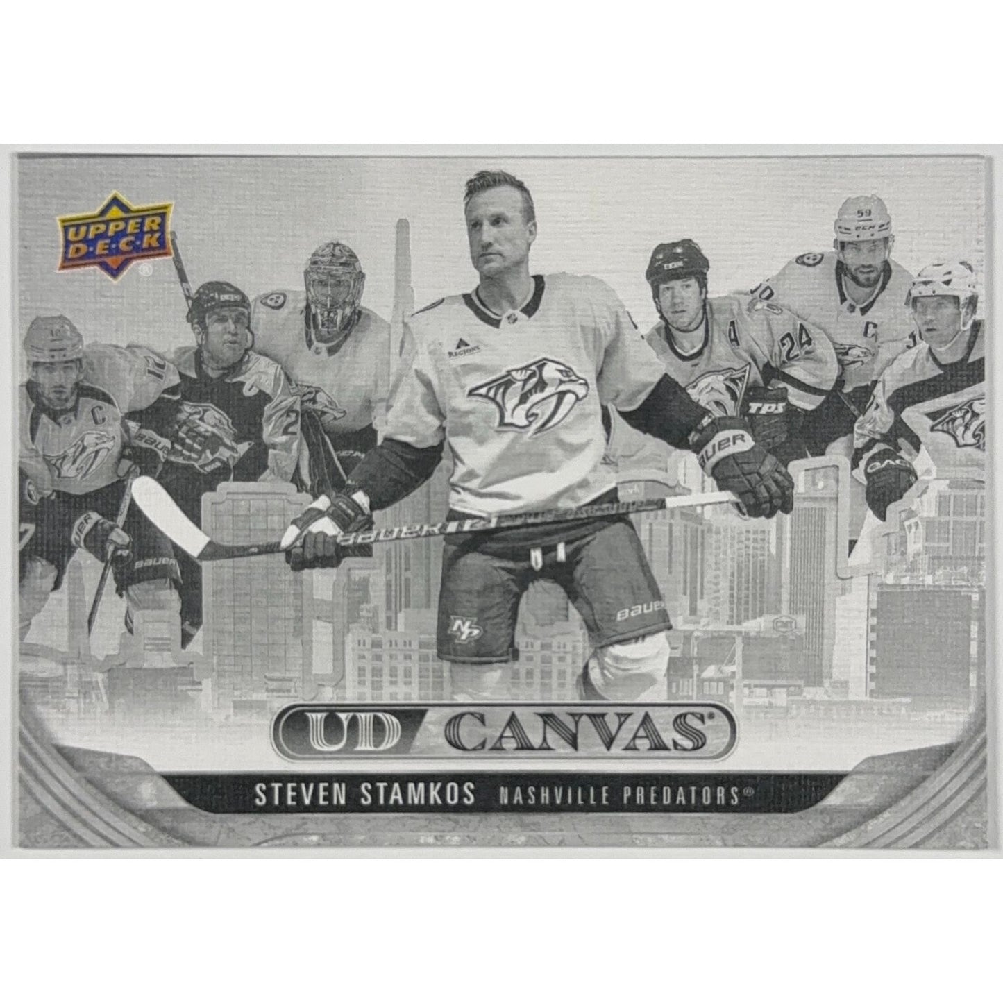 2024-25 Upper Deck Extended Series Steven Stamkos UD Canvas Black & White