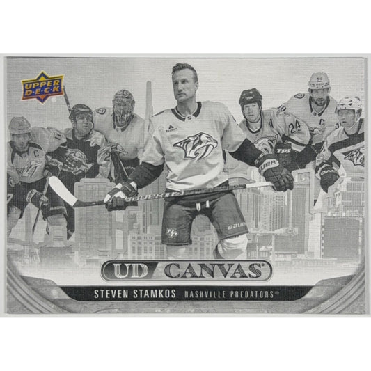 2024-25 Upper Deck Extended Series Steven Stamkos UD Canvas Black & White