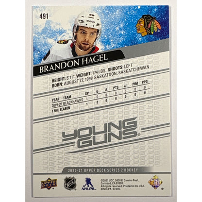 2020-21 Series 1 Brandon Hagel Young Guns