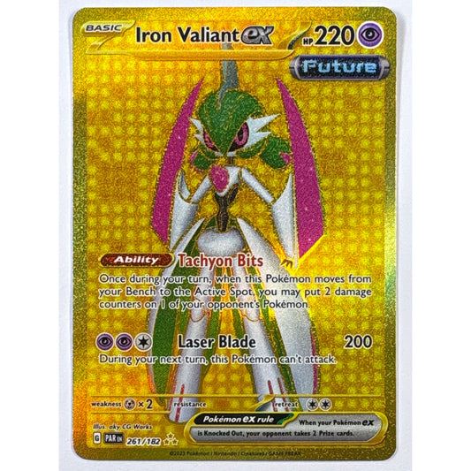 Iron Valiant ex Holo Hyper Rare 261/182