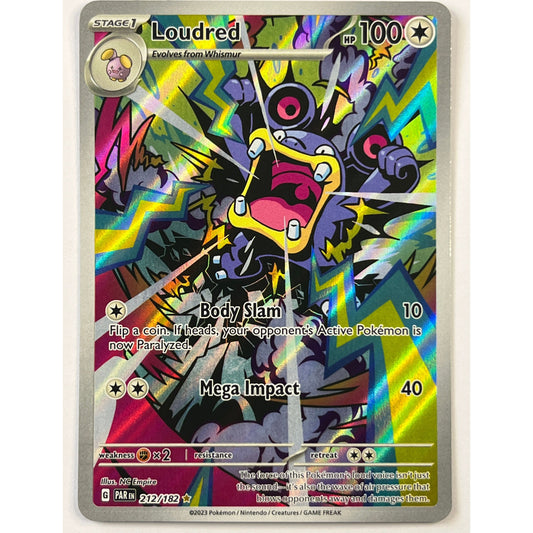 Loudred Holo Illustration Rare 212/182
