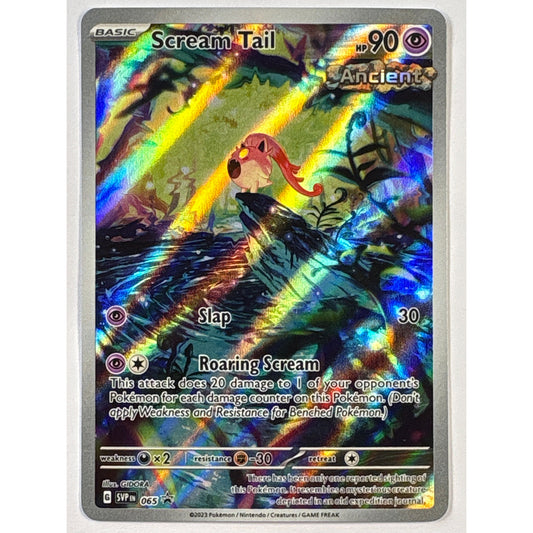 Scream Tail Holo Black Star Promo 065