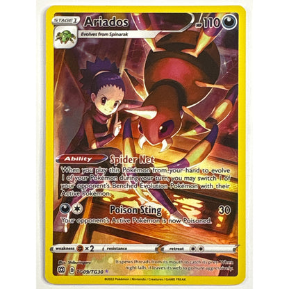 Ariados Holo Rare TG09/TG30 | Local Legends Cards & Collectibles