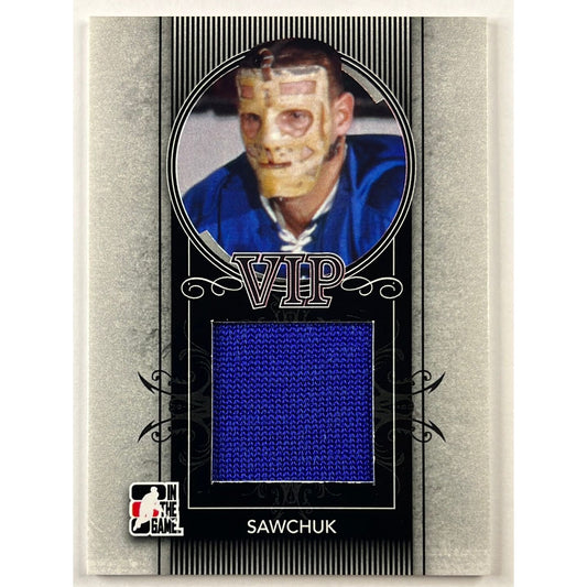 2010 In The Game Terry Sawchuk Game Used Memorabilia 5/10